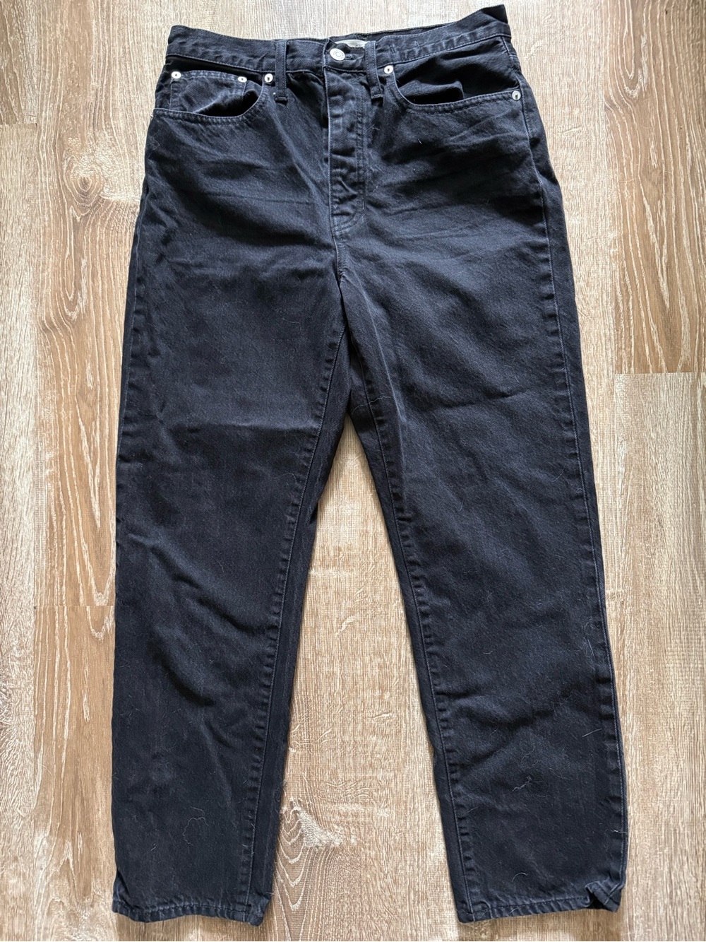 Madewell Dad Jean- Black Size 28